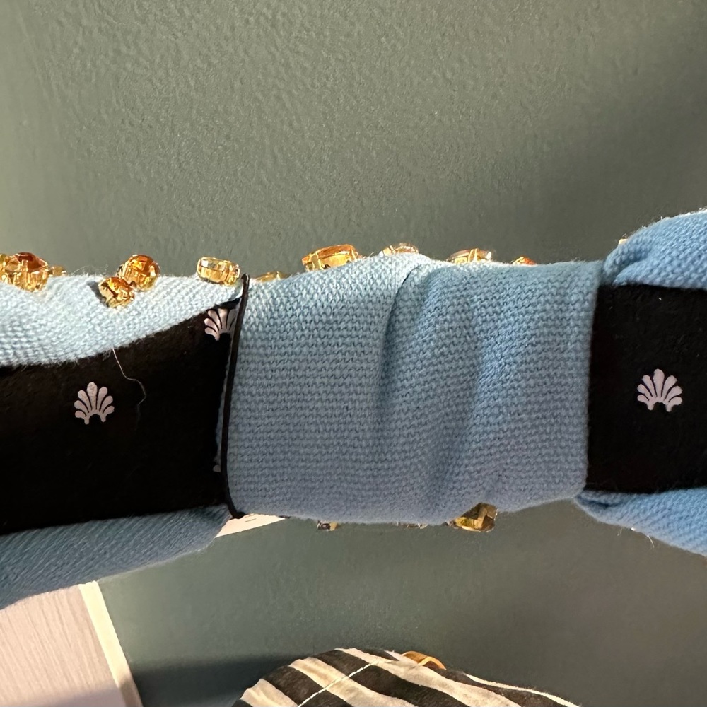 NWT Sunshine mixed Crystal Lele Sadoughi headband - Picture 4 of 5